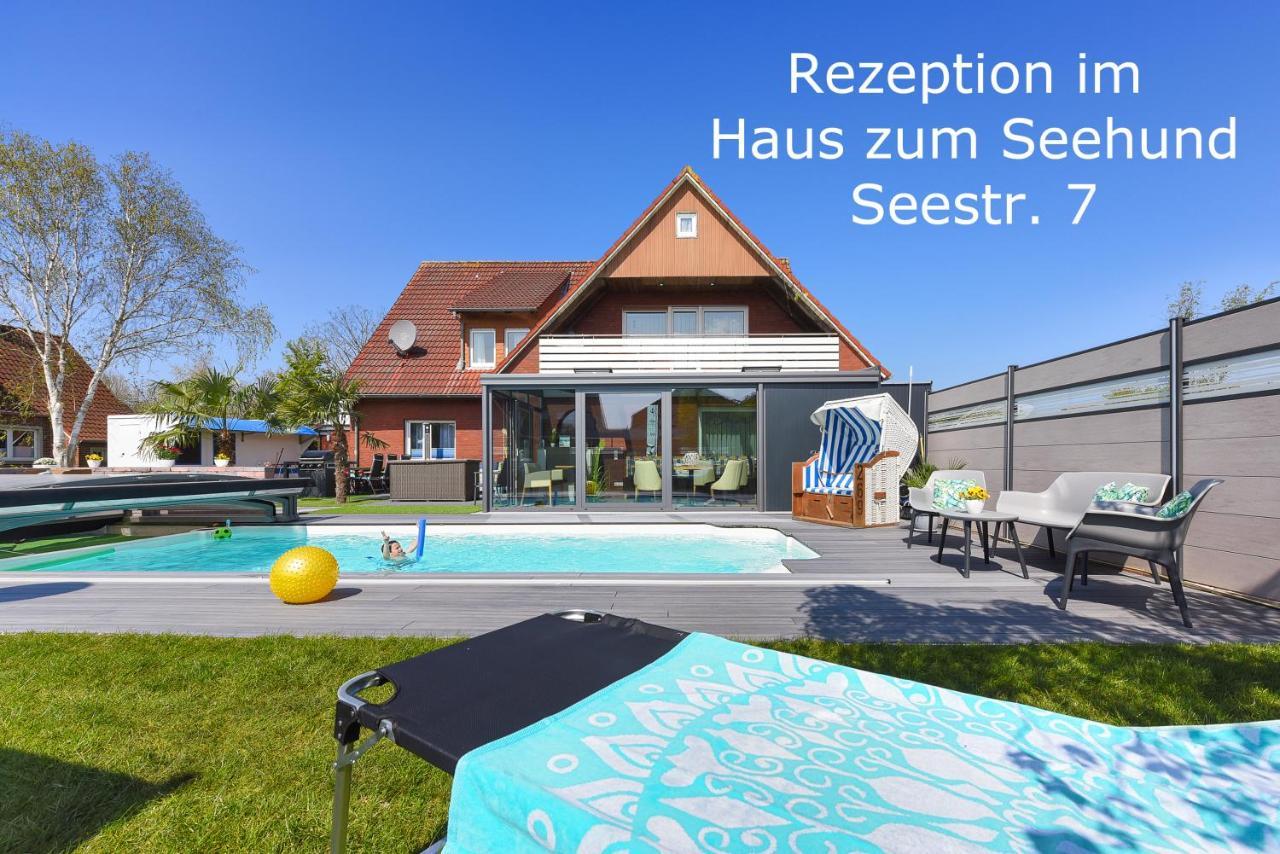 Haus Hafeneck Mit Fruehstuecksoption Apartment Bensersiel Exterior photo